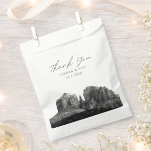 Sedona Arizona Wedding Favor Photo Thank You Favor Bag