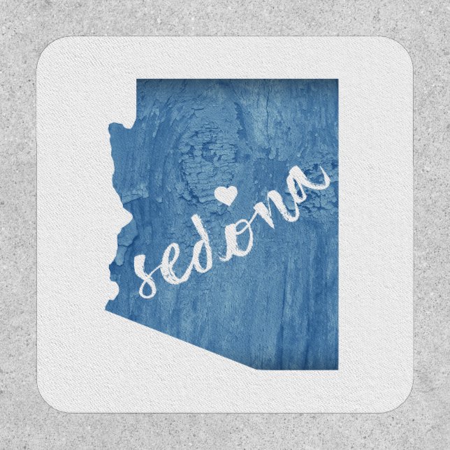 Sedona Arizona Wood Grain Patch (Front)