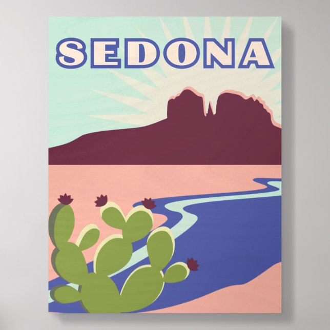 Sedona, Arizona Wood Photo Tile (Front Set)
