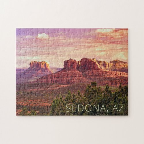 Sedona AZ Jigsaw Puzzle  Arizona Desert Sunset