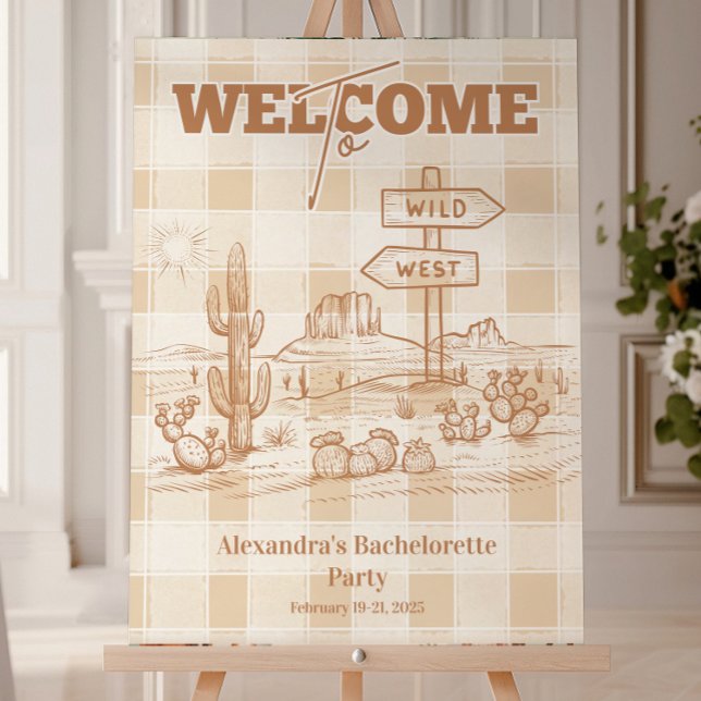 Sedona Bachelorette Trip Foam Board (Creator Uploaded)