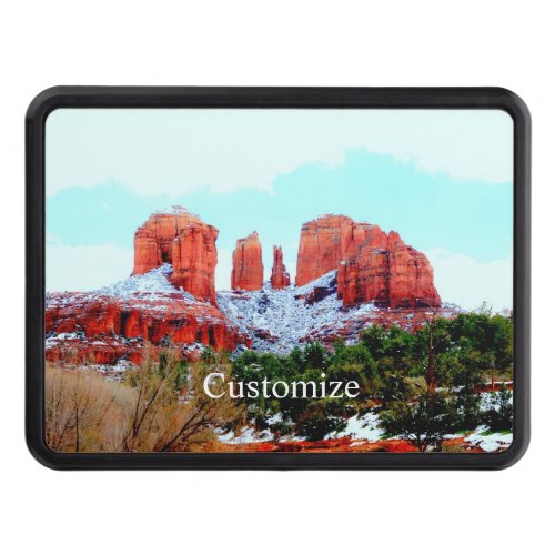 Sedona cathedral rock Thunder_Cove Hitch Cover
