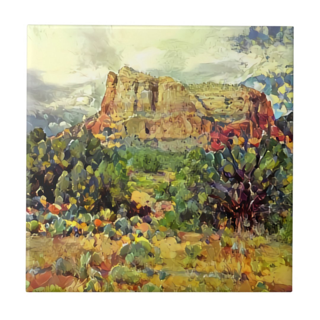 Sedona Ceramic Tile | Zazzle