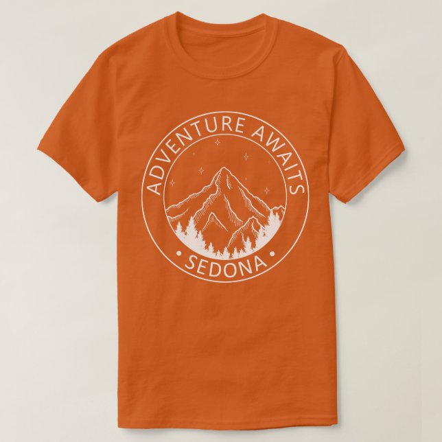Sedona City Arizona T-Shirt (Design Front)