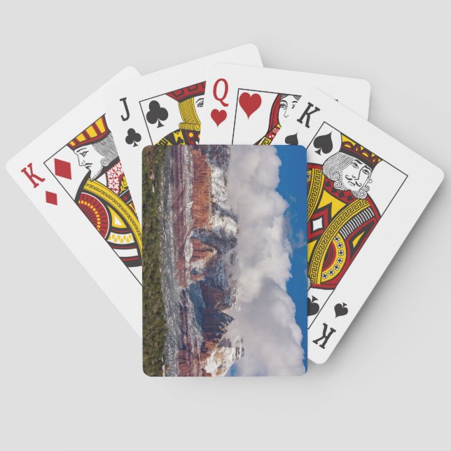 Sedona Desert, Arizona Poker Cards (Back)