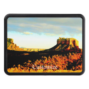 Sedona desert landscape Thunder_Cove Hitch Cover