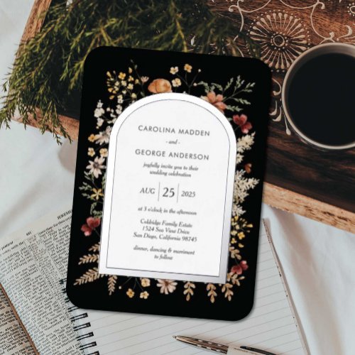 Sedona Garden Wedding Foil Invitation