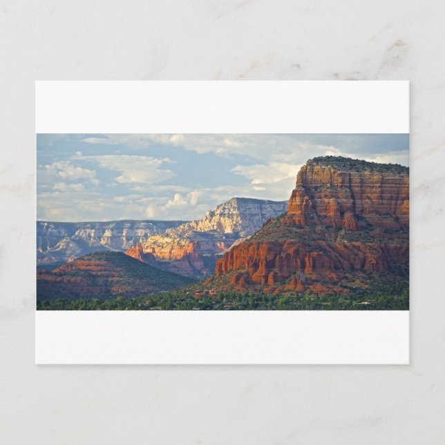 Sedona Mountain landscape Postcard (Front)