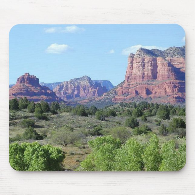 Sedona Mountains Mouse Pad (Front)