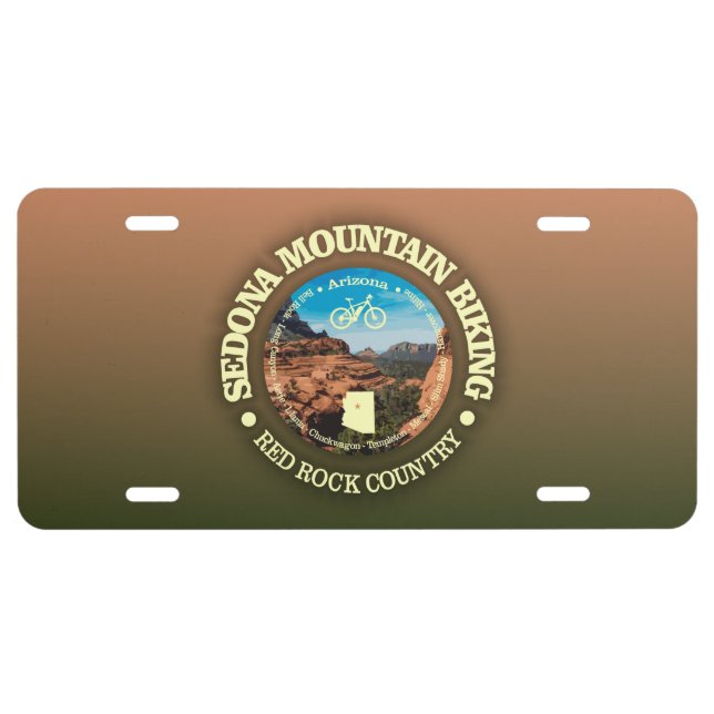 Sedona (MTB C ) License Plate (Front)
