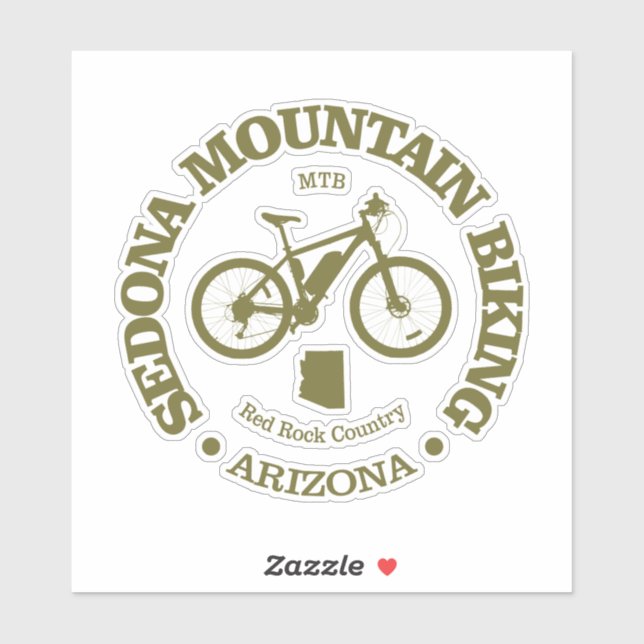 Sedona (MTB) Sticker (Sheet)