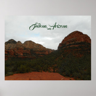 Sedona Natural Red Rocks Poster