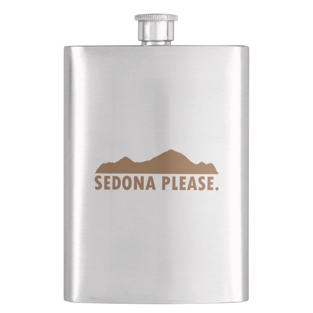 Sedona Please Flask (Front)