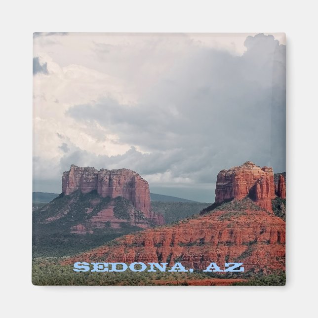 Sedona Red Rock Magnet (Front)
