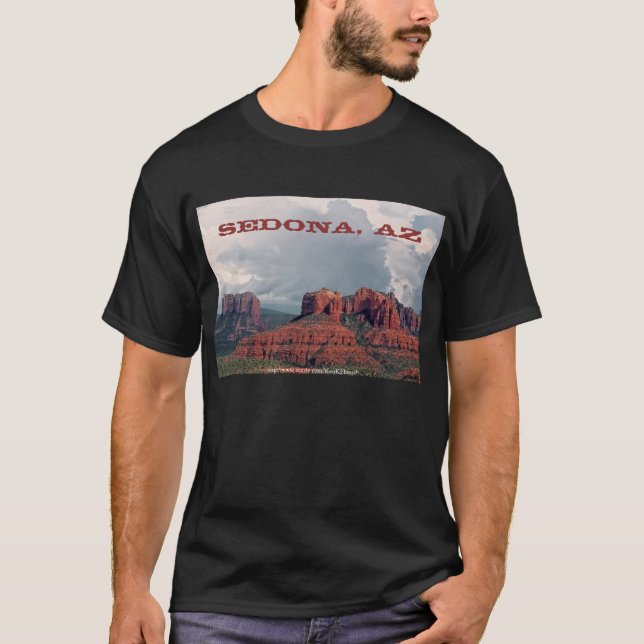 Sedona Red Rock Men's Shirt (Front)