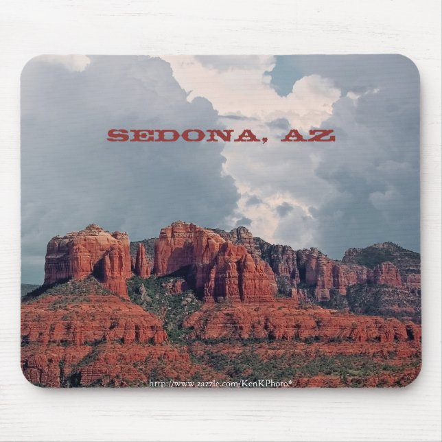 Sedona Red Rock Mousepad (Front)