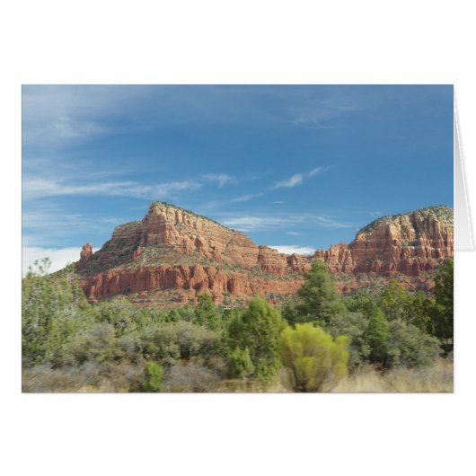 Sedona Red rocks Cards (Front Horizontal)