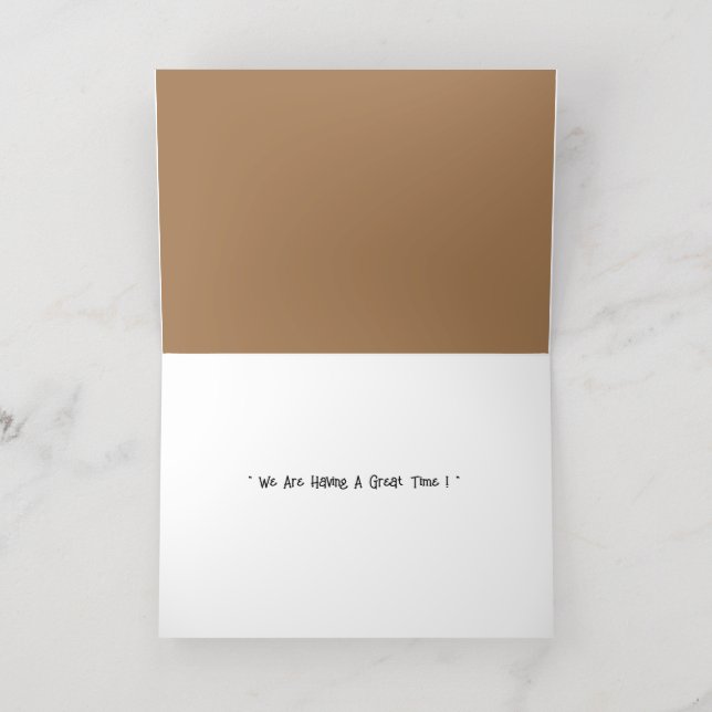 Sedona Red Rocks  Greeting Card (Inside Laydown)