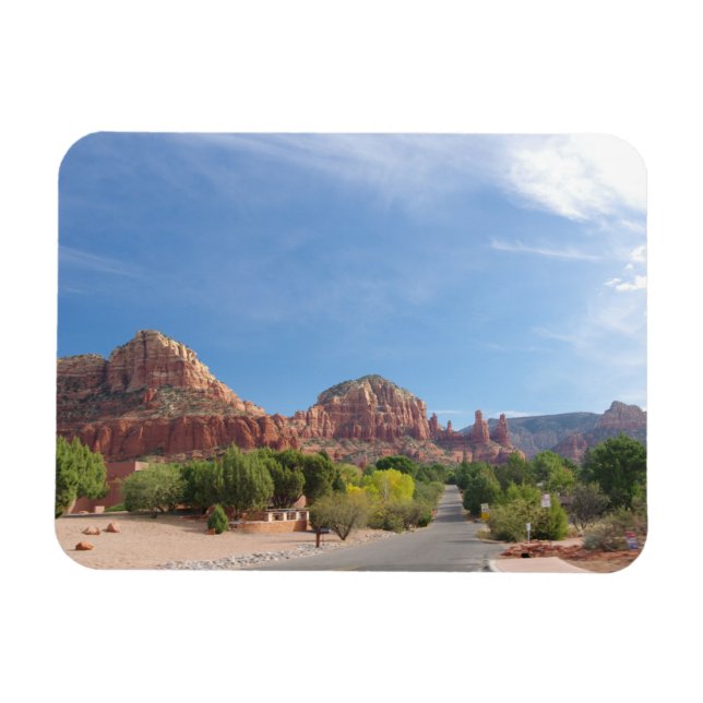 Sedona Red rocks Magnet (Horizontal)