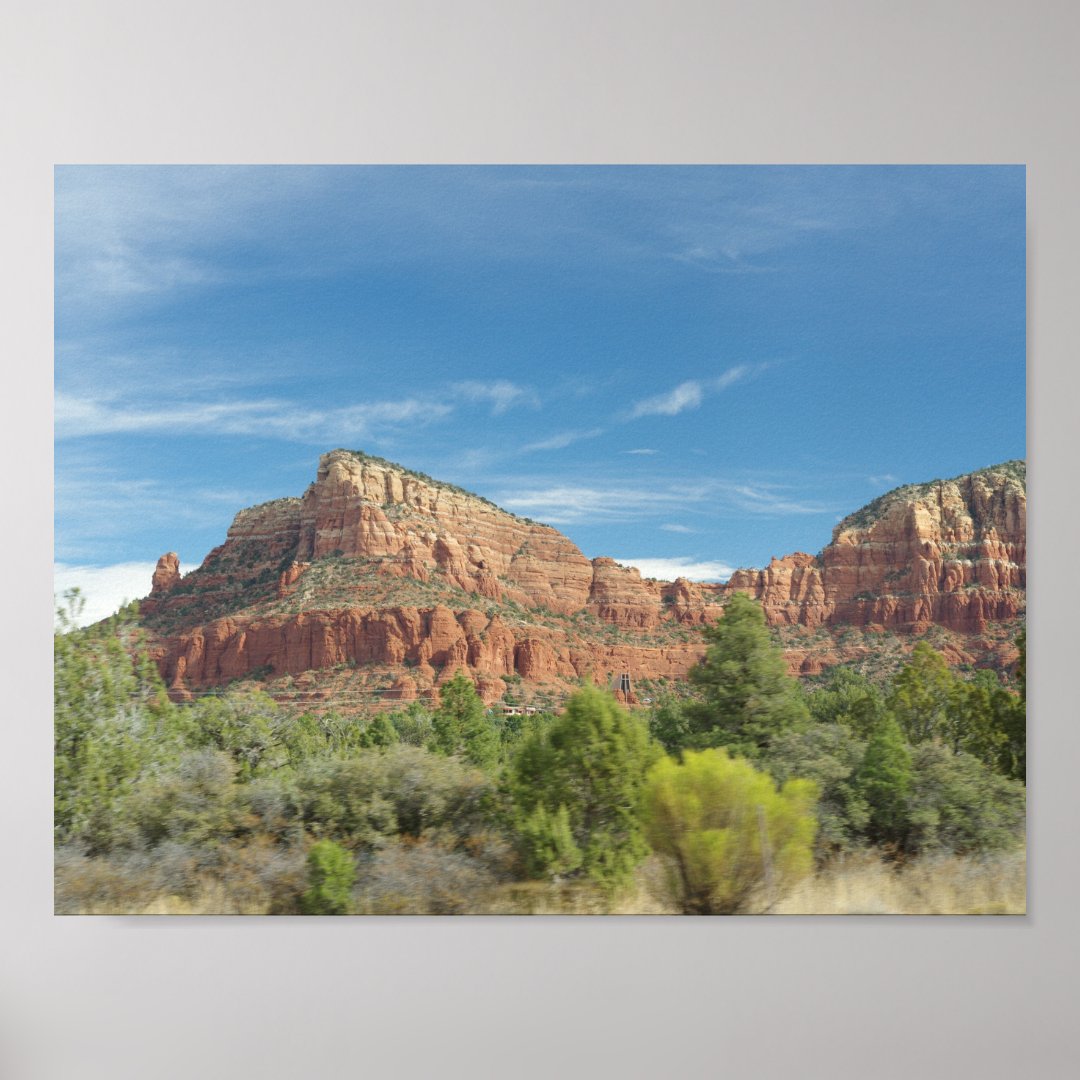 Sedona Red rocks Poster | Zazzle