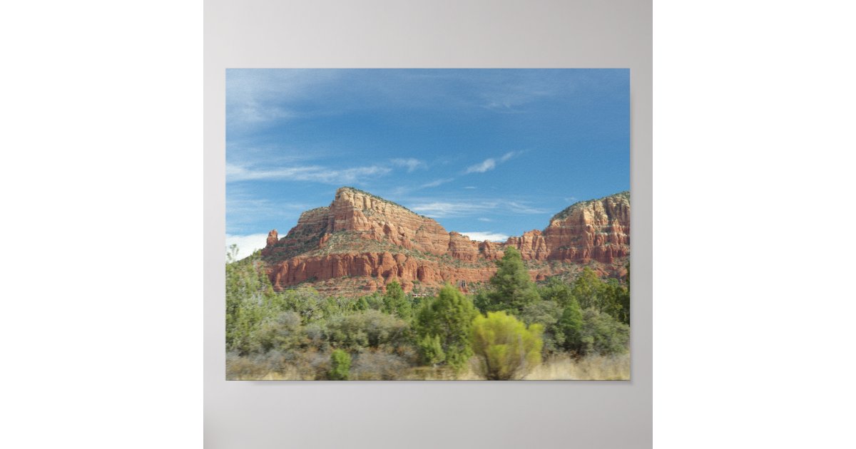 Sedona Red rocks Poster | Zazzle