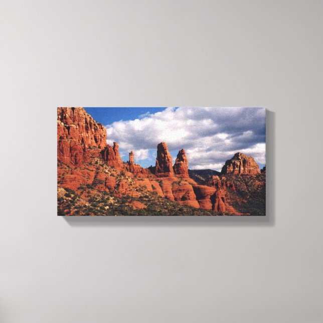 Sedona Red Rocks Wrapped Canvas Print (Front)