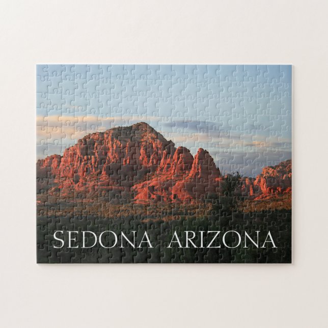 Sedona Sunset Jigsaw Puzzle (Horizontal)