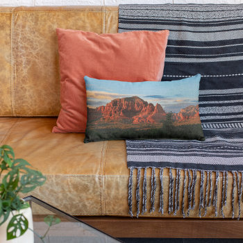 Sedona Sunset Lumbar Pillow by efhenneke at Zazzle