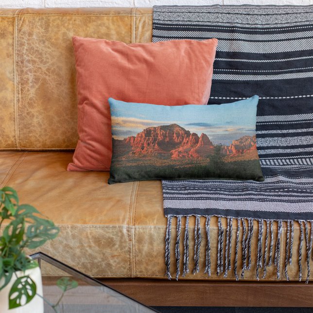 Sedona Sunset Lumbar Pillow (Creator Uploaded)