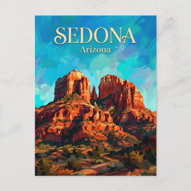 Sedona USA Postcard (Front)