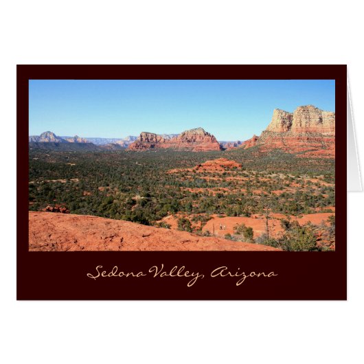 Sedona Valley Views Cards (Front Horizontal)