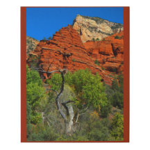 Sedona View 2 Faux Canvas Print
