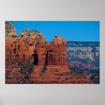 Sedona's Coffee Pot Rock 3774 Poster by SedonaPosters at Zazzle