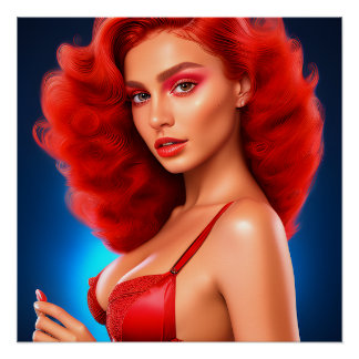 Seductive Women With Elegance: Poster