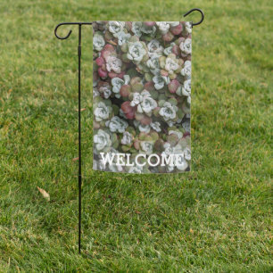 Sedum Spathulifolium Succulents Floral Garden Flag