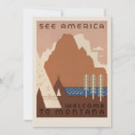See America Welcome to Montana | Vintage Travel