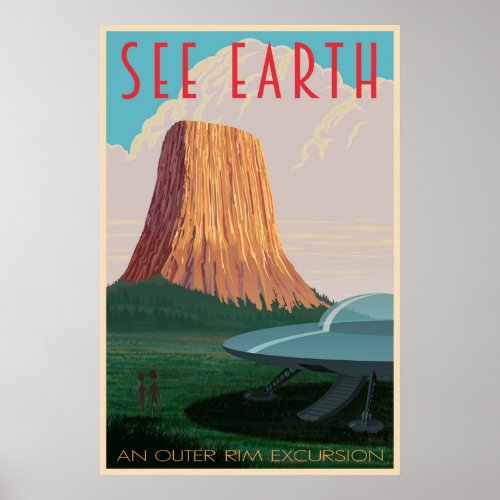 See Earth Poster