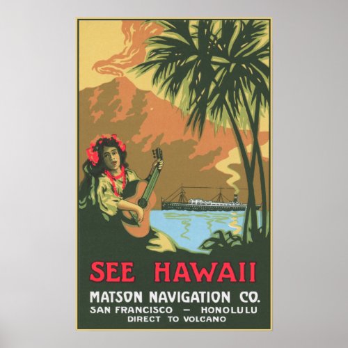 See Hawaii Poster