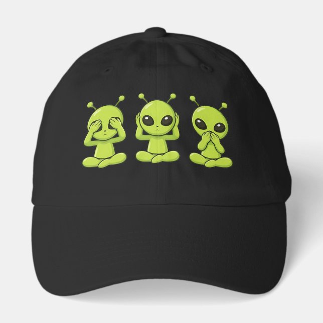 See, Hear, Speak No Evil Hat (Front)