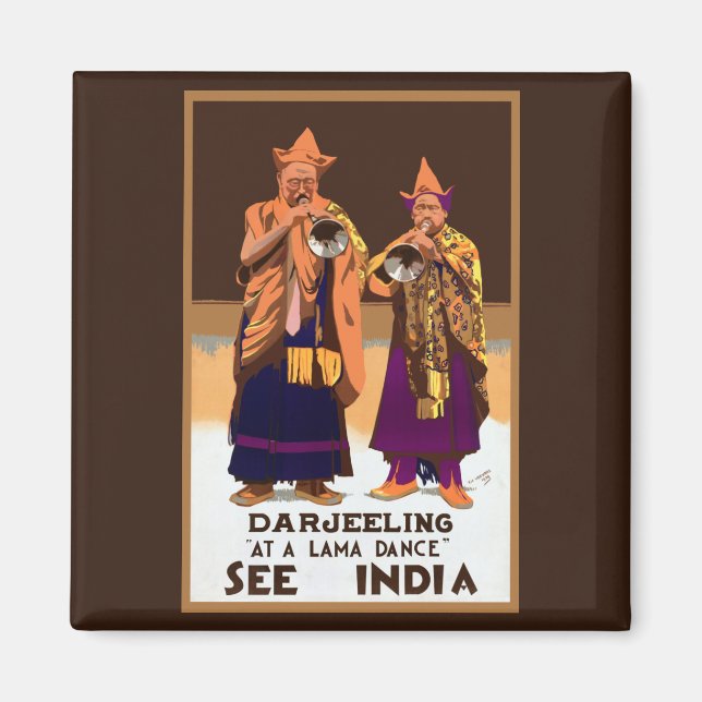 See India ~ Darleeling Magnet (Front)