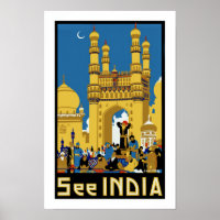 See India ~ Hyderabad Poster
