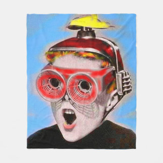 see into the future fleece blanket