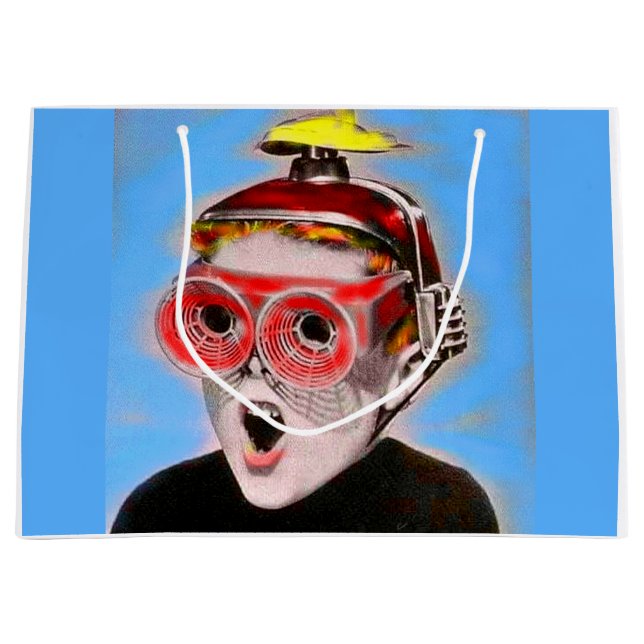 see into the future large gift bag (Front)