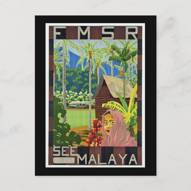 See Malaya Postcard (Front)