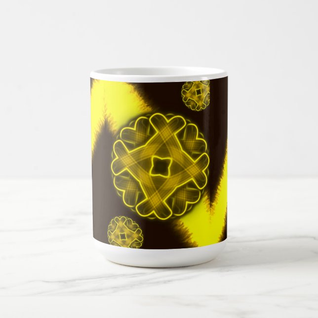 See my light  coffee mug (Center)