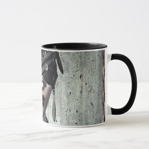 See No Evil Gothic Art Mug