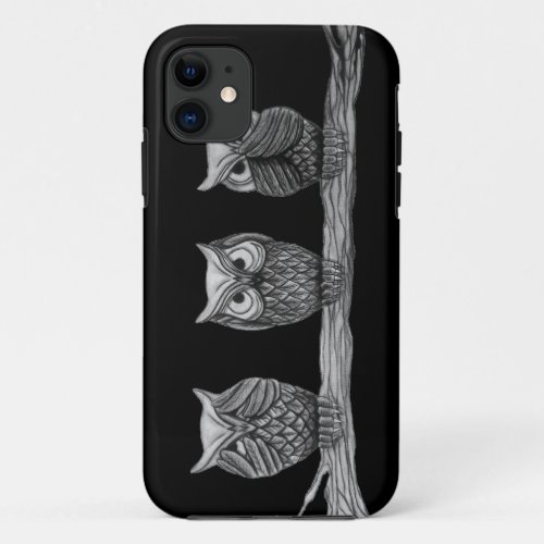 See no evil hear no evil speak no evil iPhone 11 case