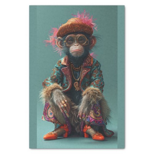 See No Evil Monkey Tissue Paper