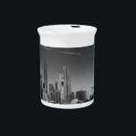 see on 2 products Panoramic Black White Brooklyn Beverage Pitcher<br><div class="desc">New York City - Manhattan Skyscrapers Digital Art Image</div>
