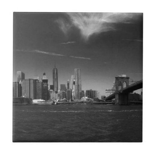 see on 2 products Panoramic Black White Brooklyn Tile